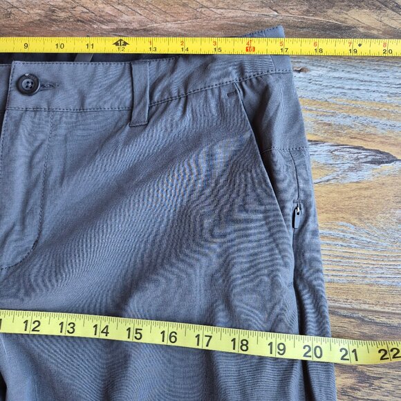 Vuori Aim Pant Golf Travel Lightweight 4 Way-Stretch Pocket Zip Charcoal V431 - Picture 10 of 12